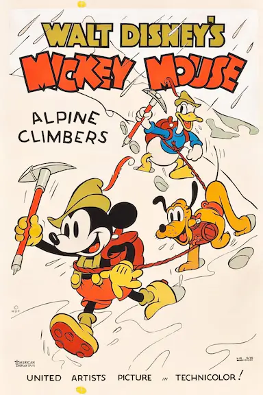 阿尔卑斯的登山者 Alpine Climbers 海报
